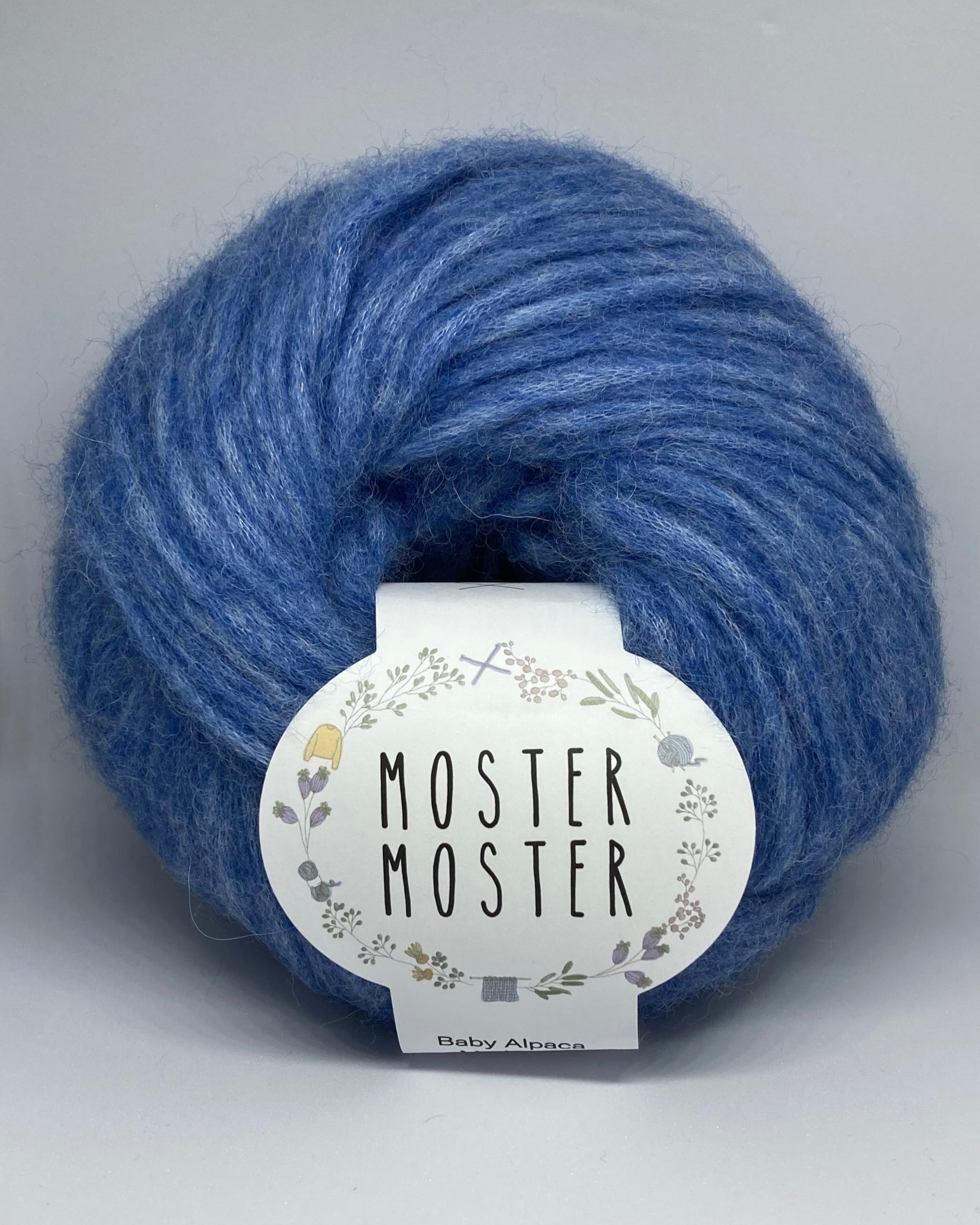 DOVE BLUE (BABY ALPACA MERINO WOOL)